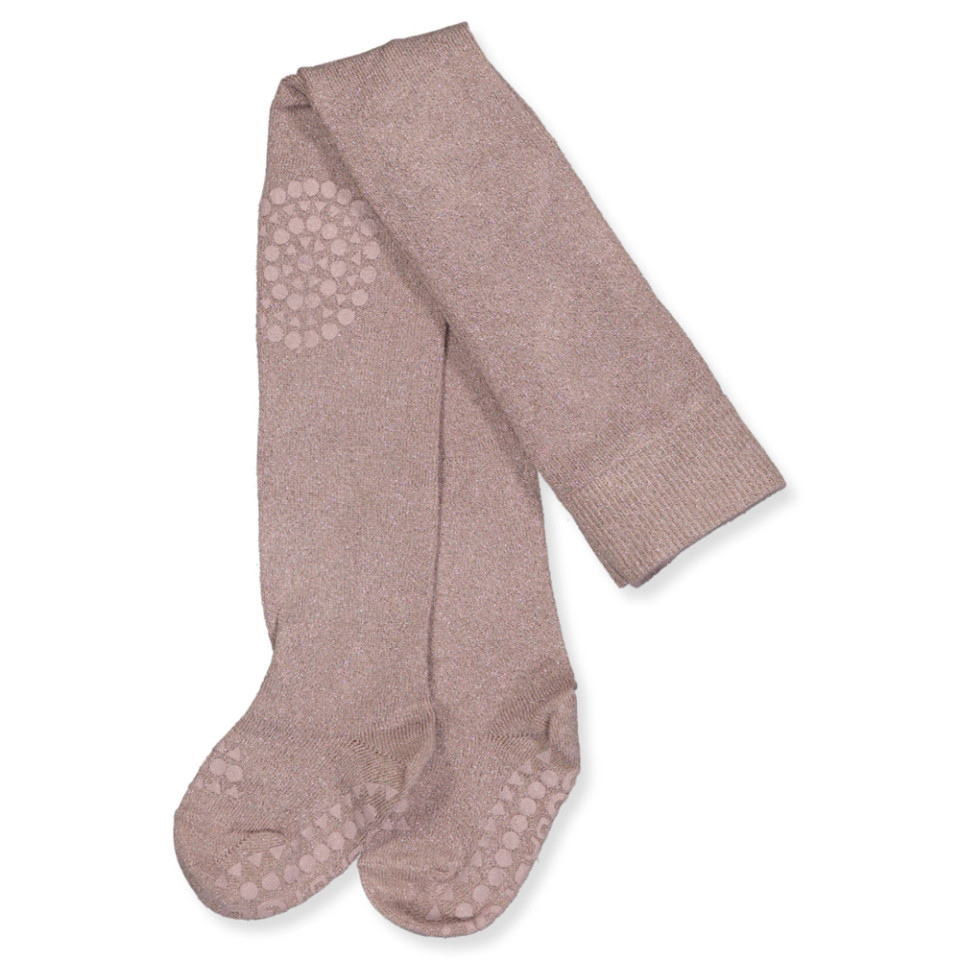 Non-slip bambus glitter strømpebukser
