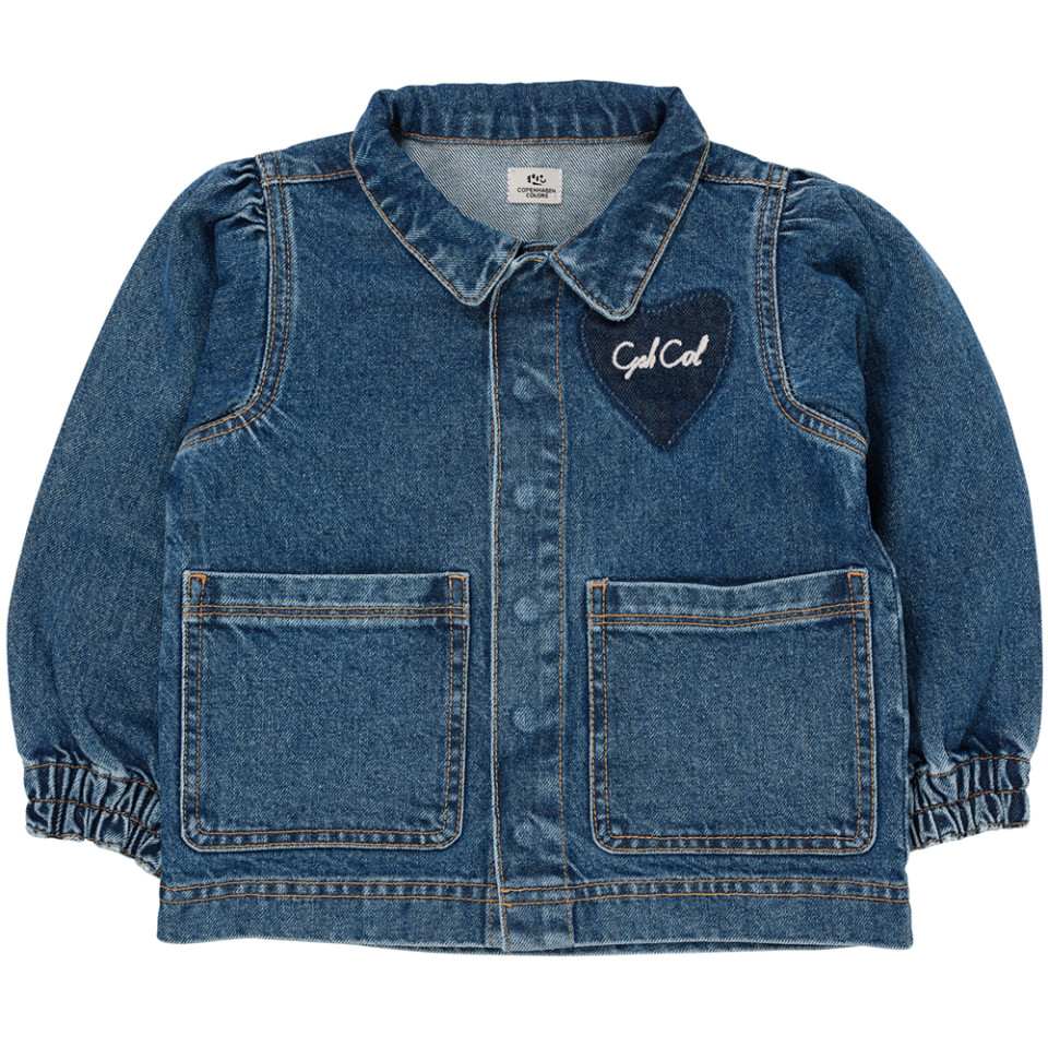 Organic Heart denim jakke