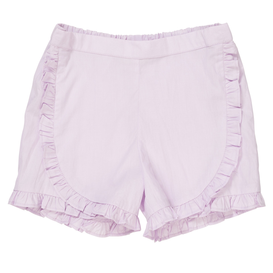 Organic poplin shorts