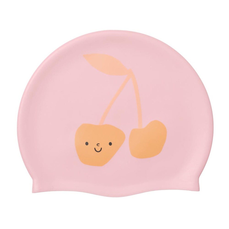 Cotton candy cherry badehat