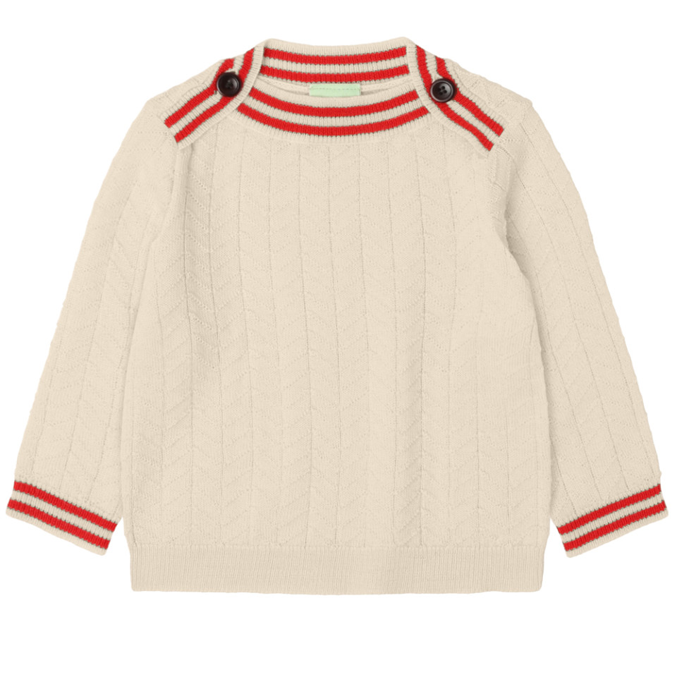 Merinould zigzag bluse