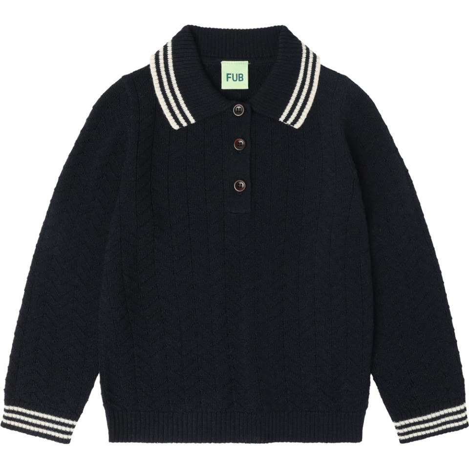 Merinould zigzag bluse