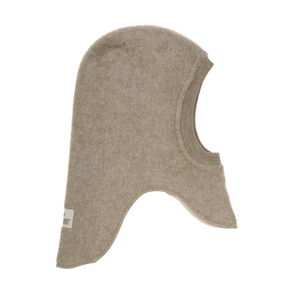 Uldfleece elefanthue - dobbeltlag