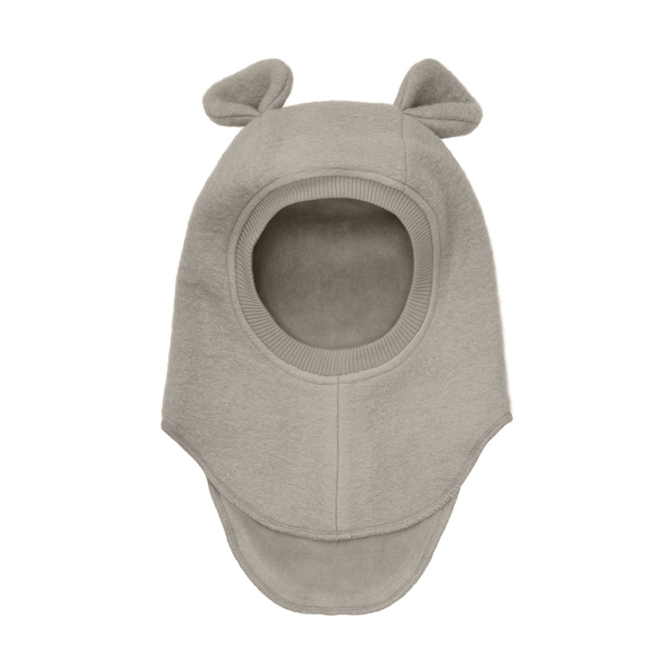 Uldfleece elefanthue - dobbeltlag