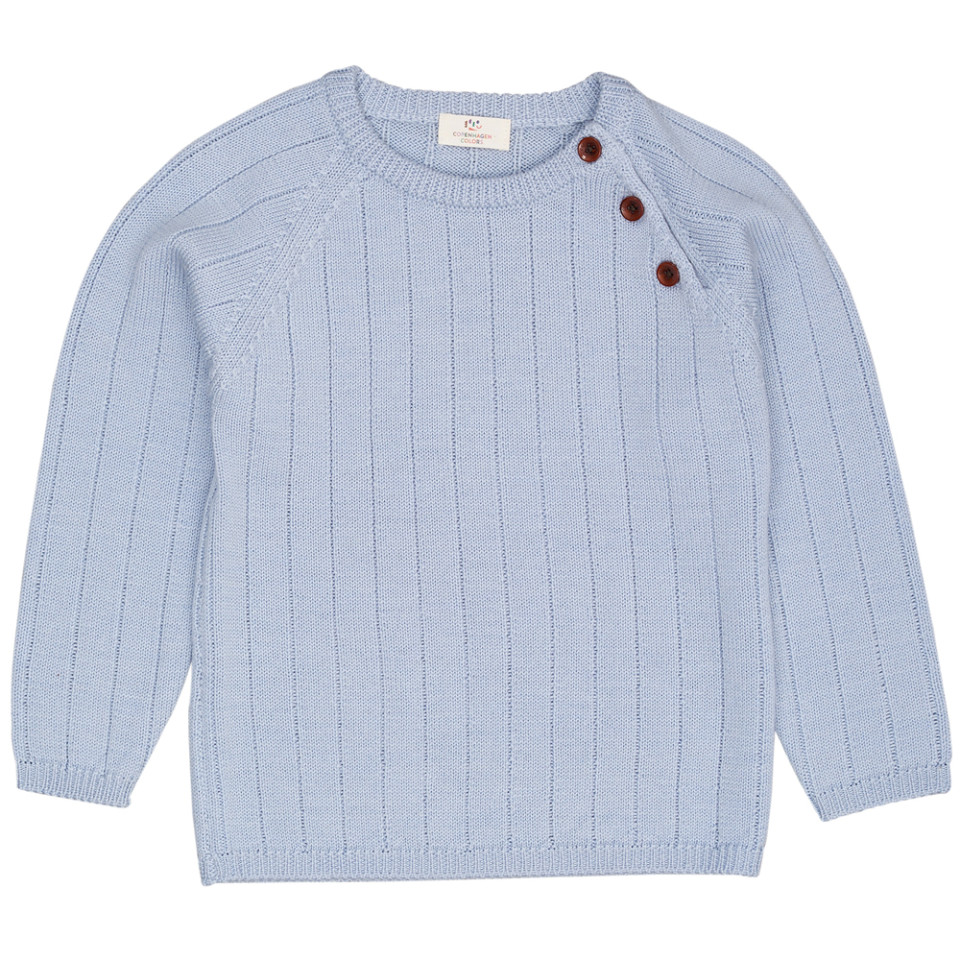 Merinould striktrøje