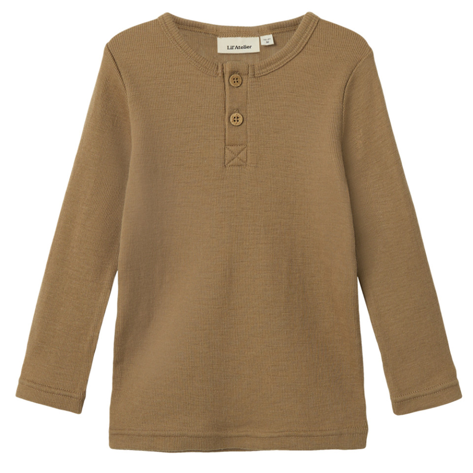 NMNNoel Neb merinould bluse