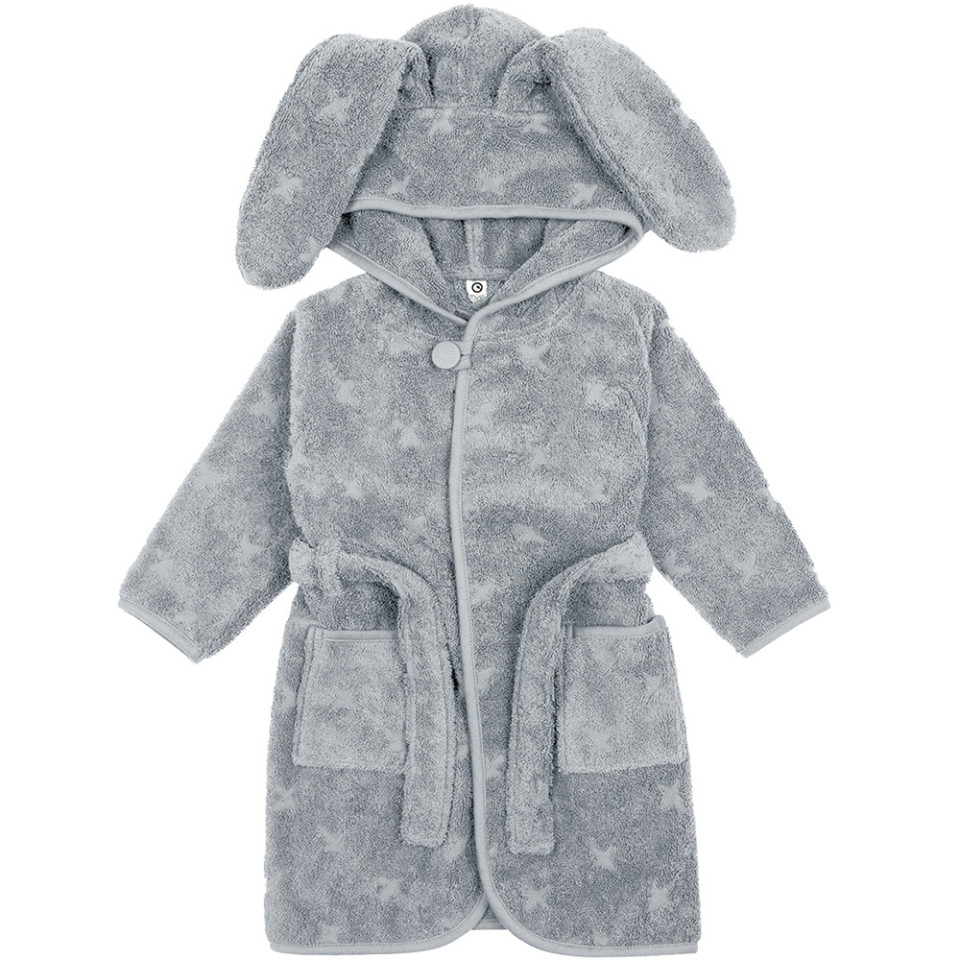 Organic badekåbe m. hætte