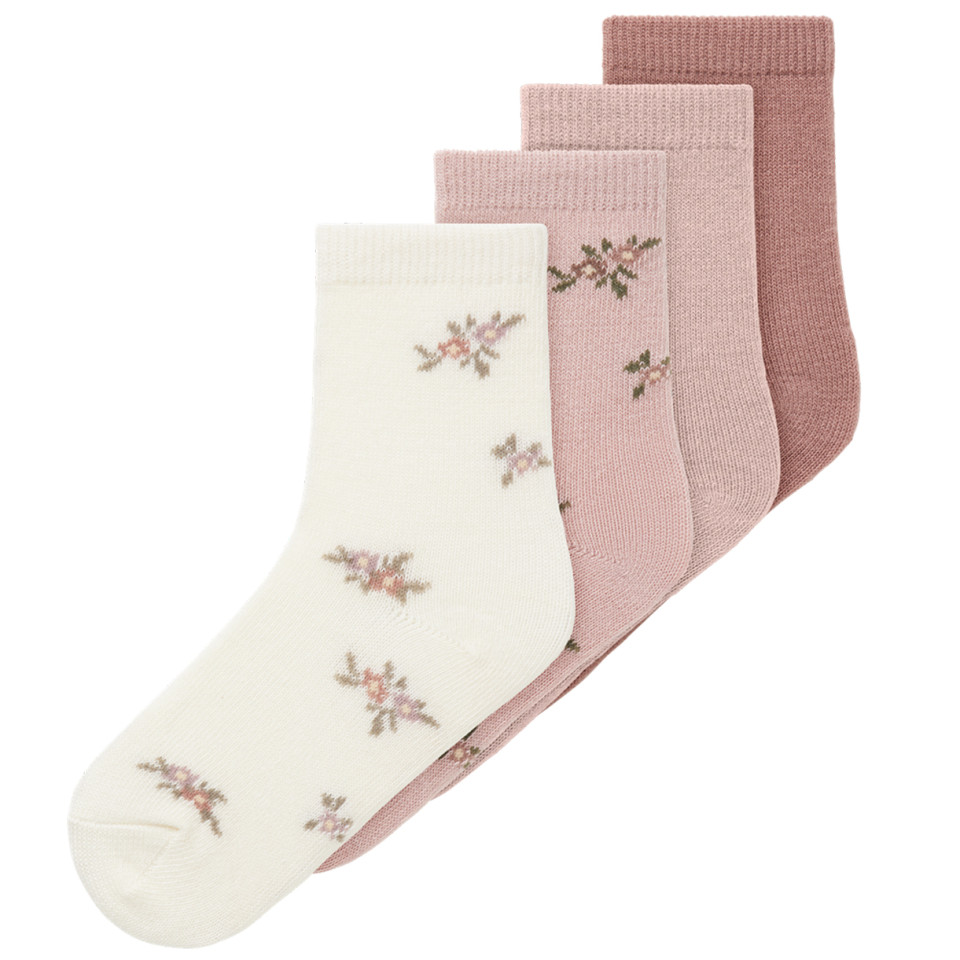 Nmfwak merinould 4-pak strømper