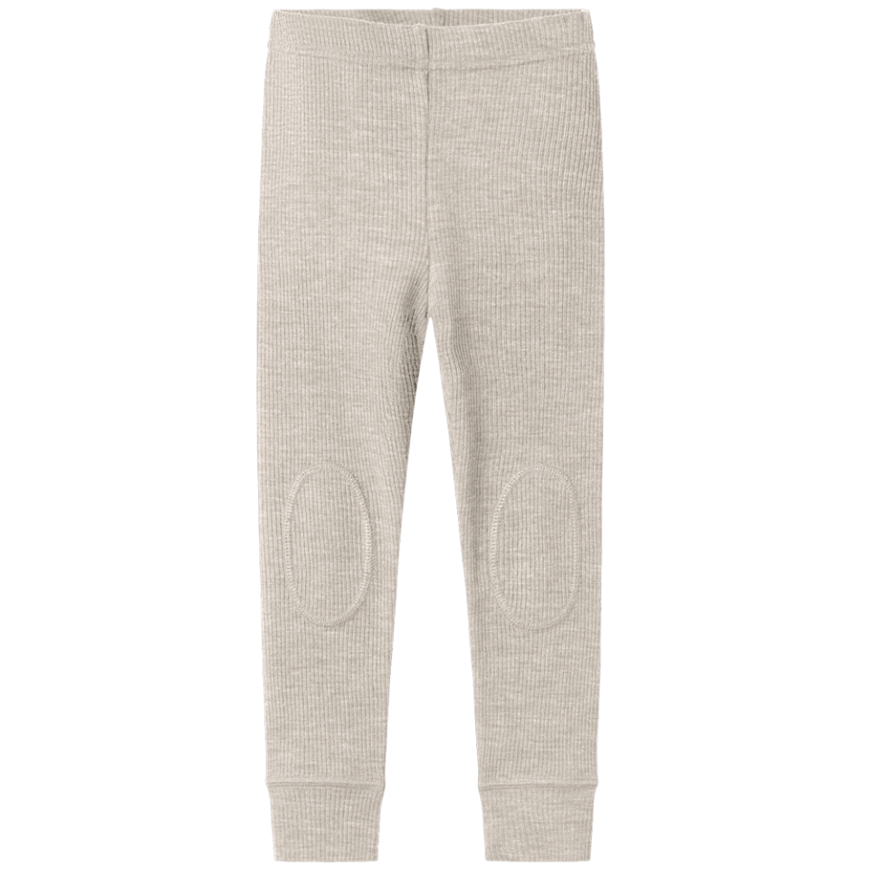 Nmnwax merinould rib leggings