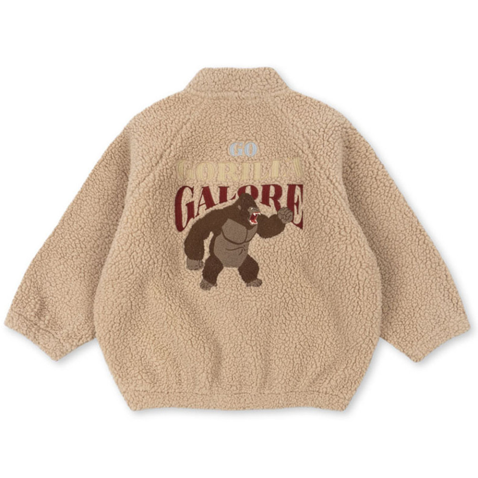 Jazz teddybomberjakke