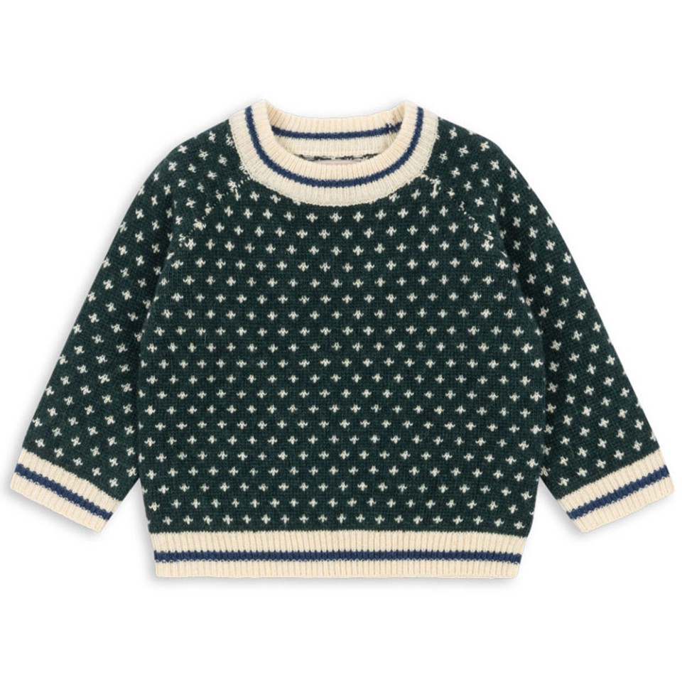 Billi uld striktrøje