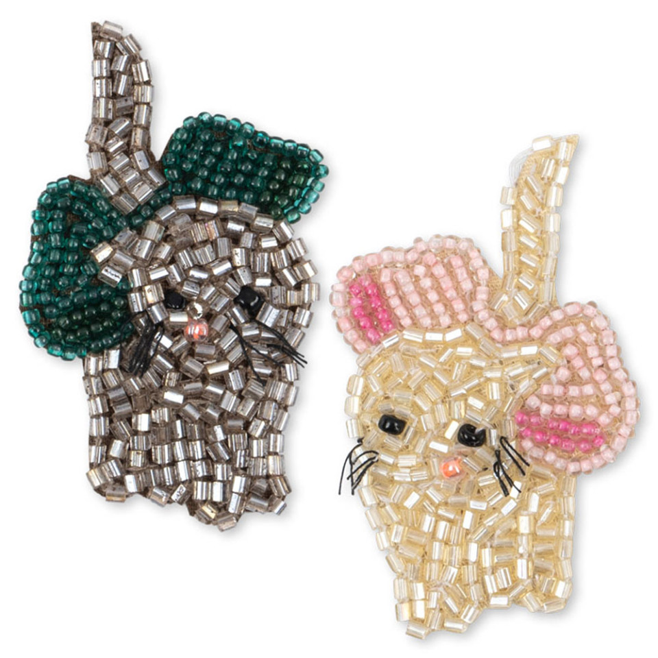 2-pak Bow Kitty hårspænder