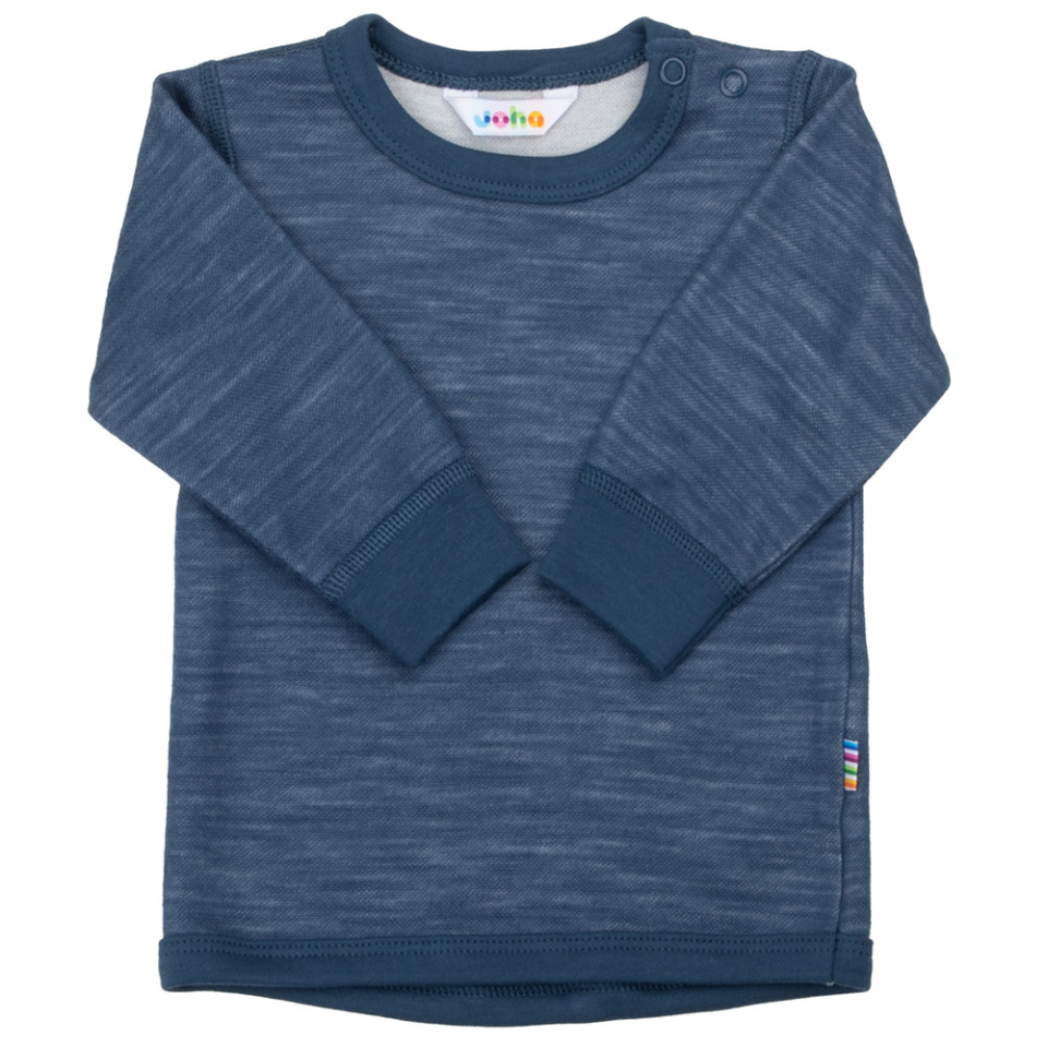 Merinould-bambus bluse