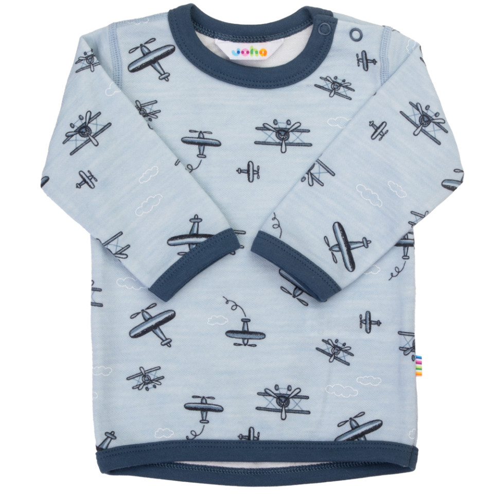 Merinould-bambus bluse