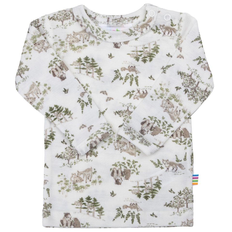 Merinould-silke bluse