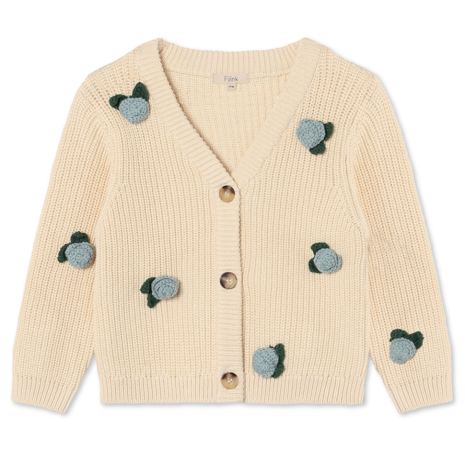 Flower cardigan
