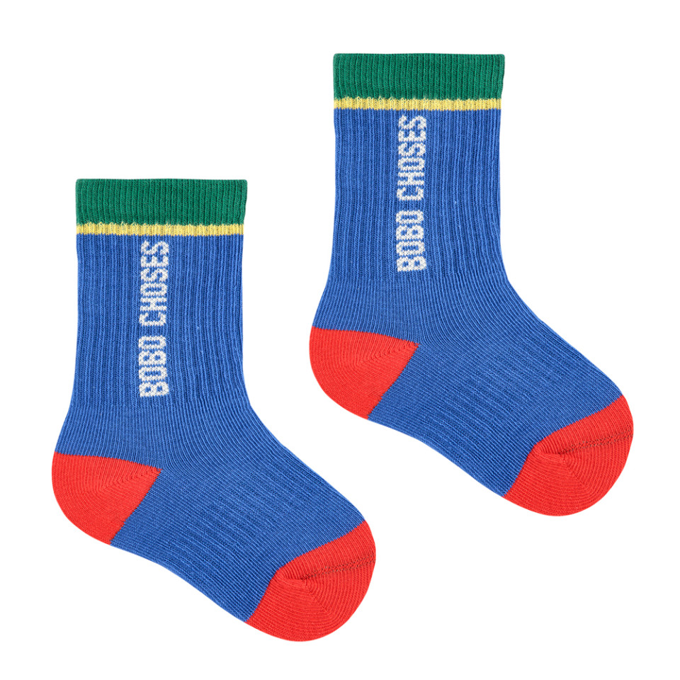 Color block strømper