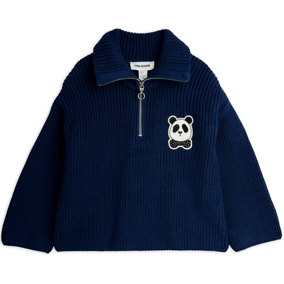 Organic panda striktrøje