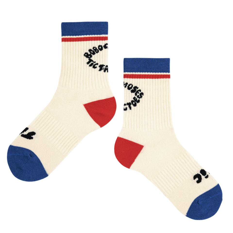 Tic Tac Toe color block strømper