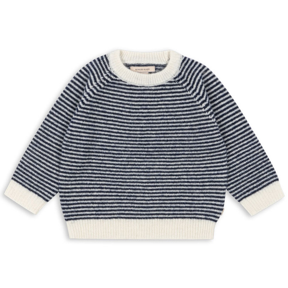 Berlie uld striktrøje