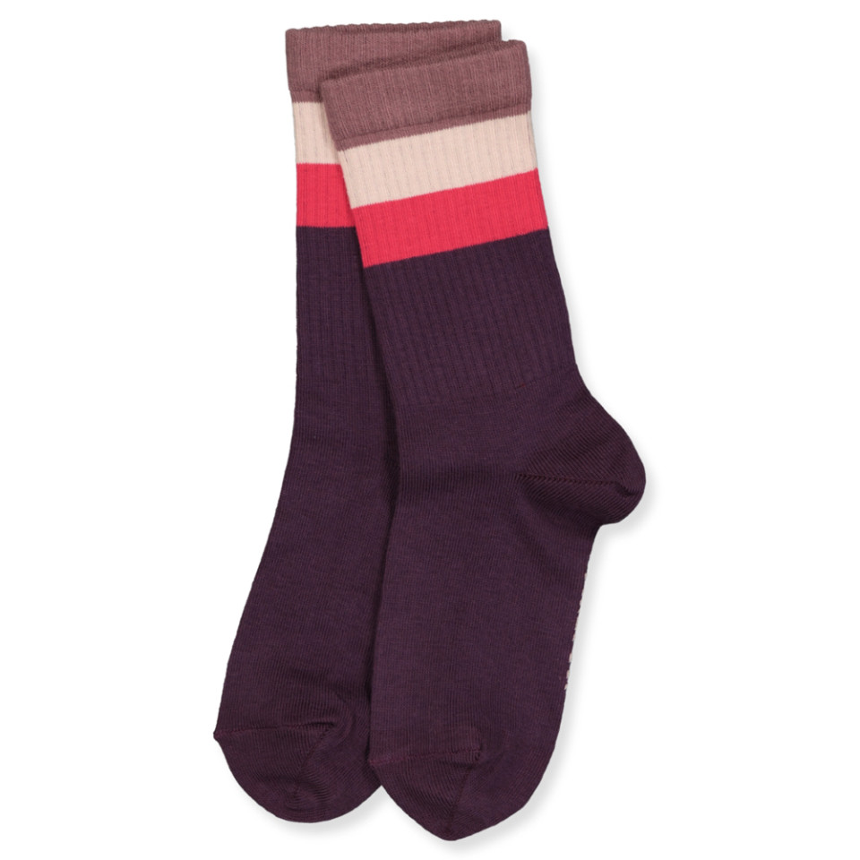 Wide stripes strømper