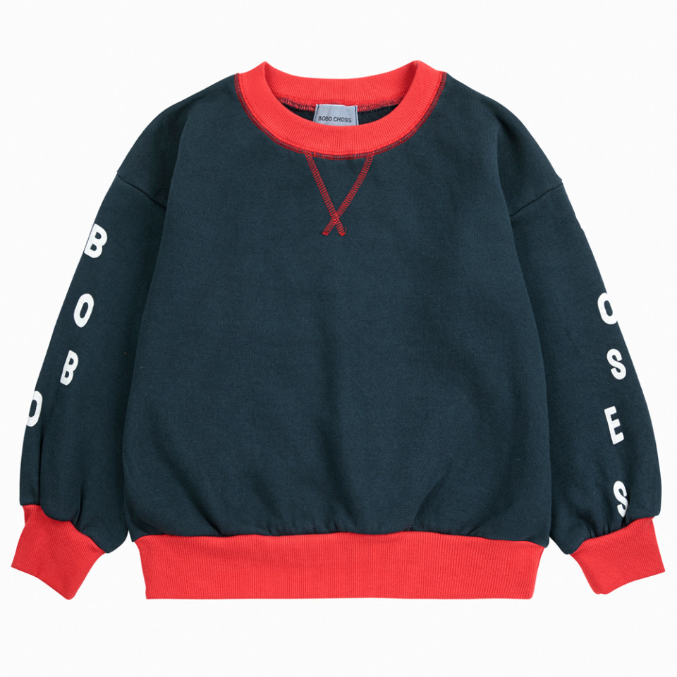 Color block sweatshirt