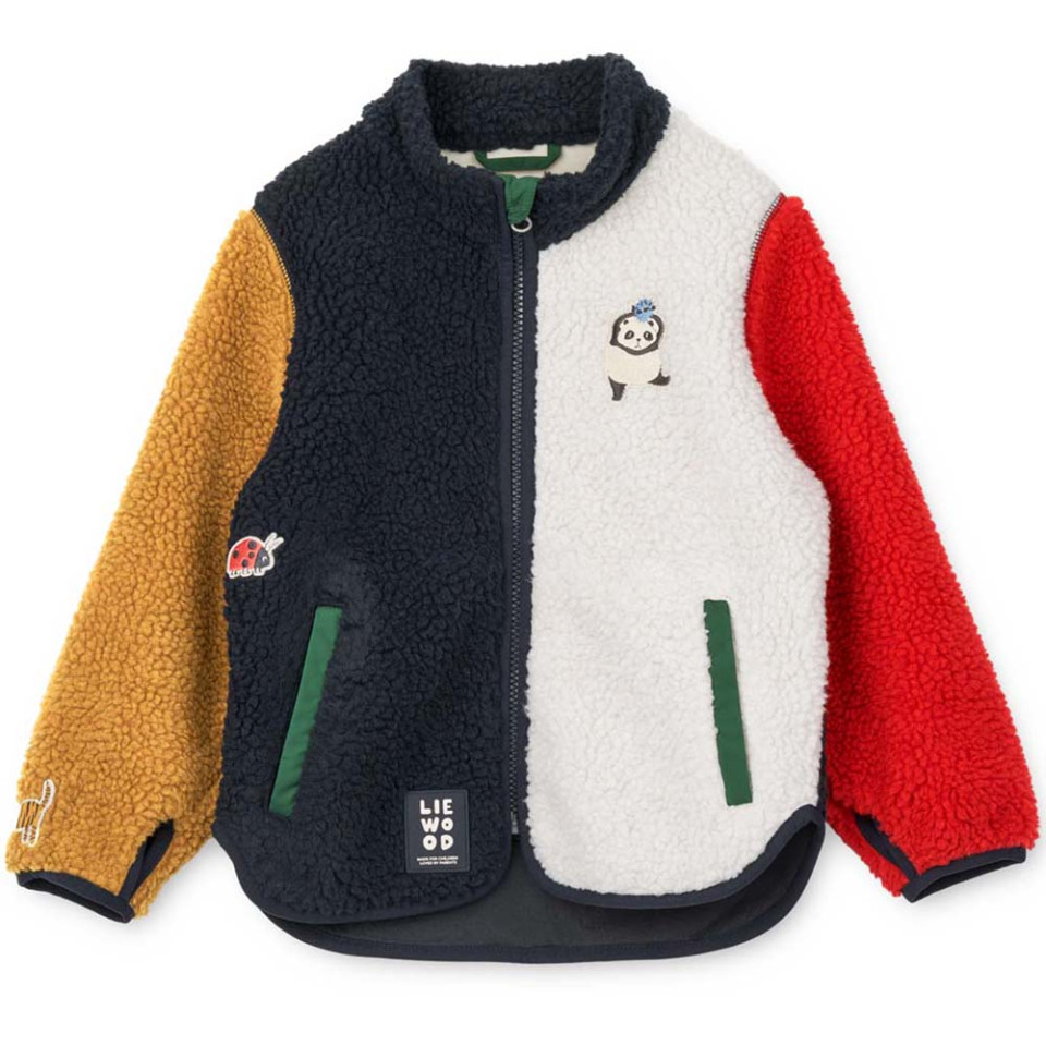 Recycled Nolan teddyfleecejakke