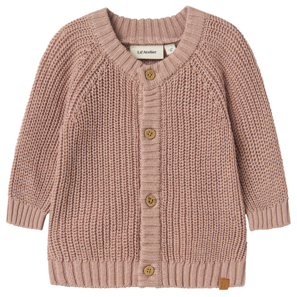 Organic Emlen strikcardigan 