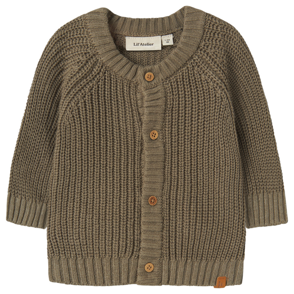 Organic Emlen strikcardigan 