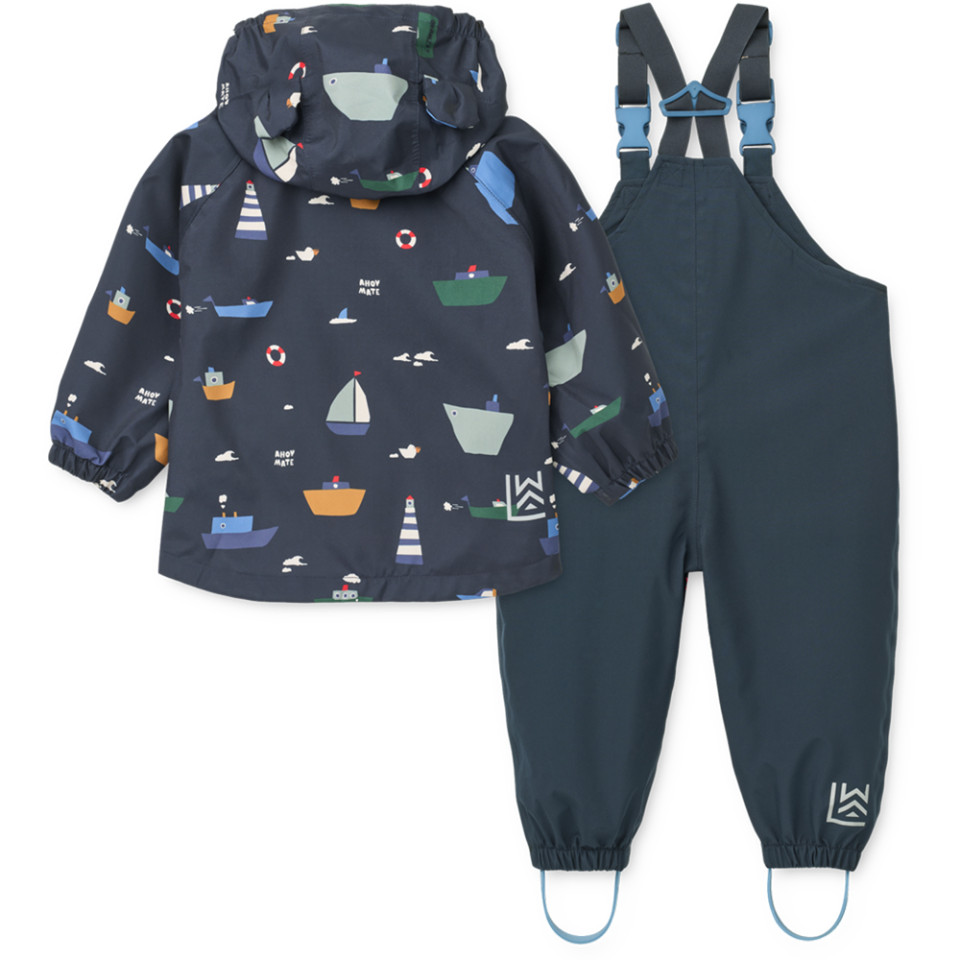 Recycled Manu regntøjssæt