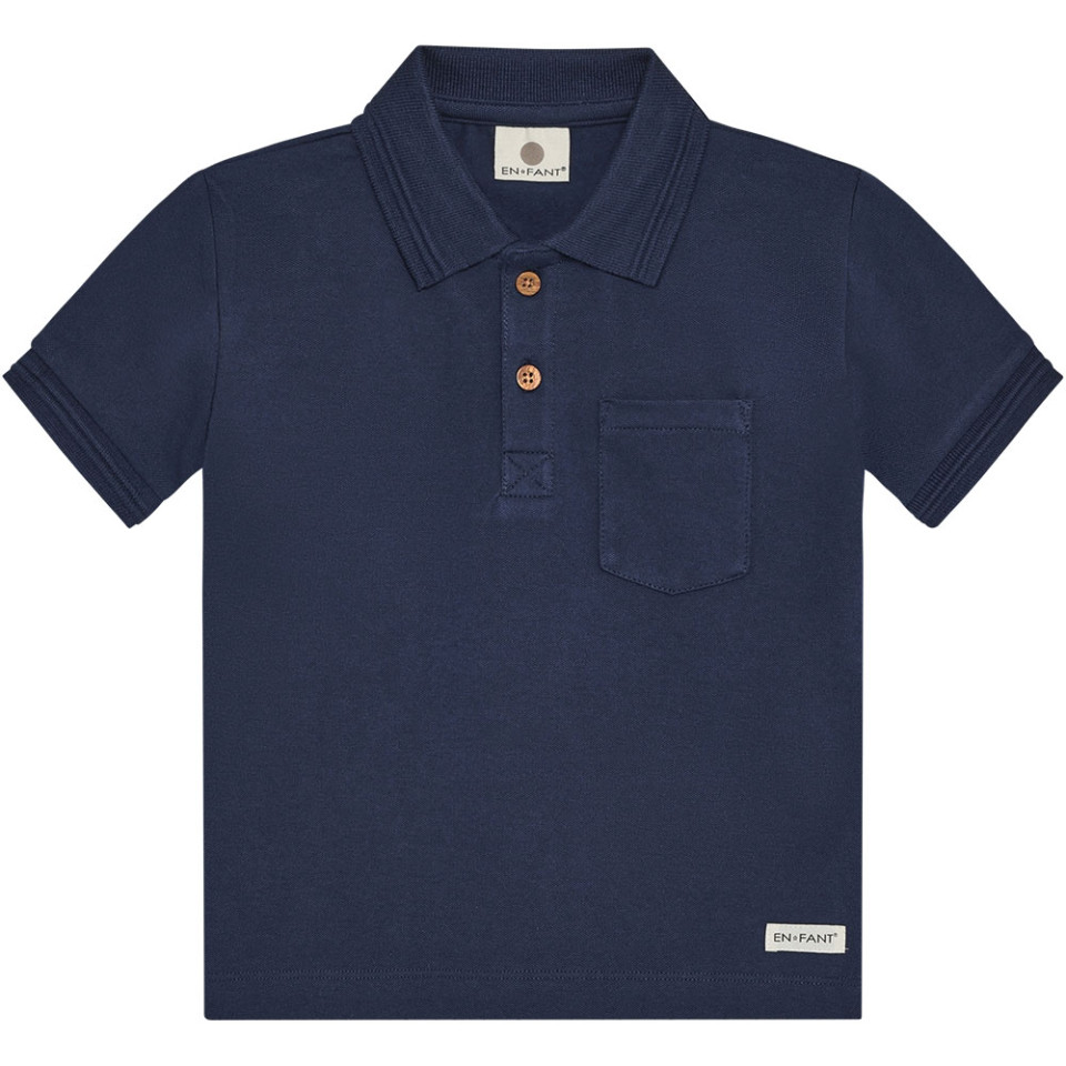 Organic polo t-shirt