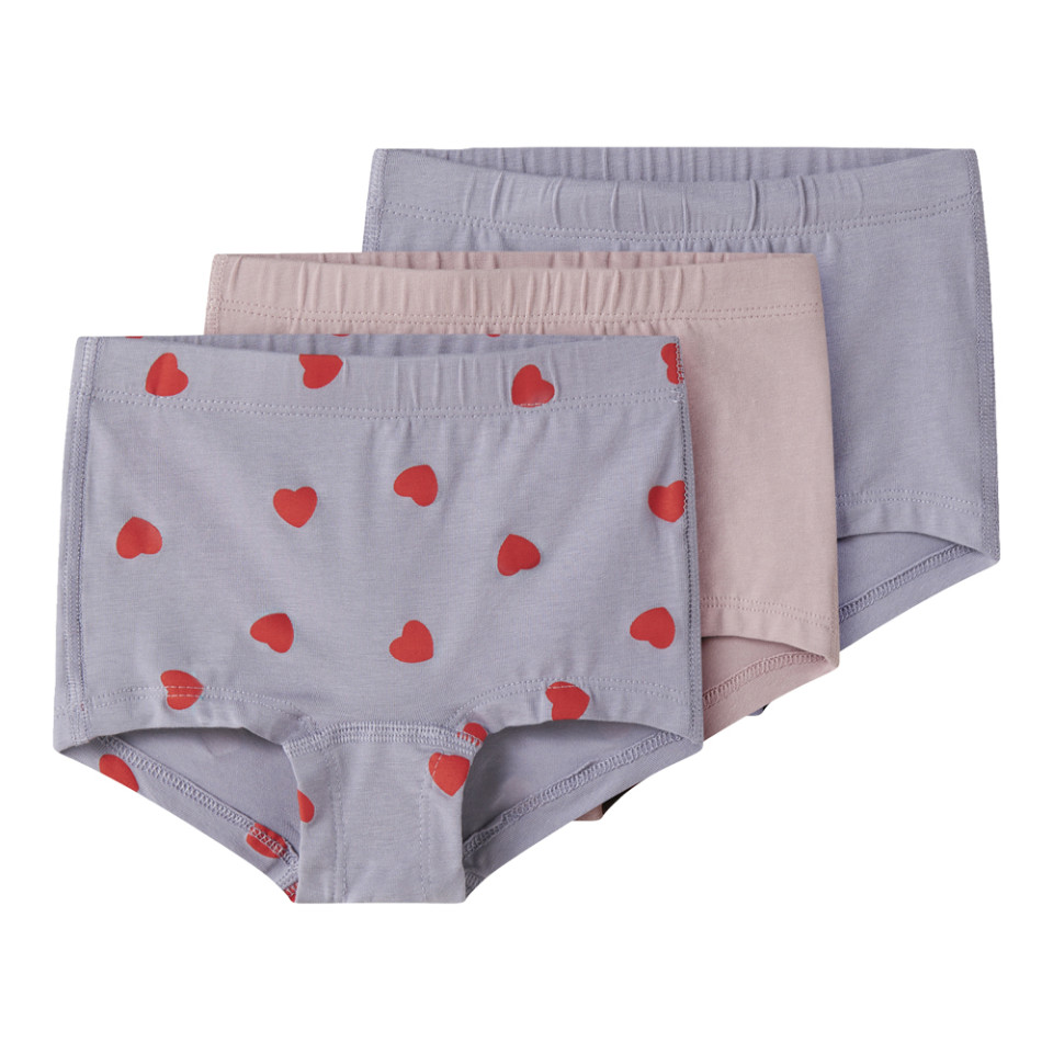 Organic 3-pak underbukser