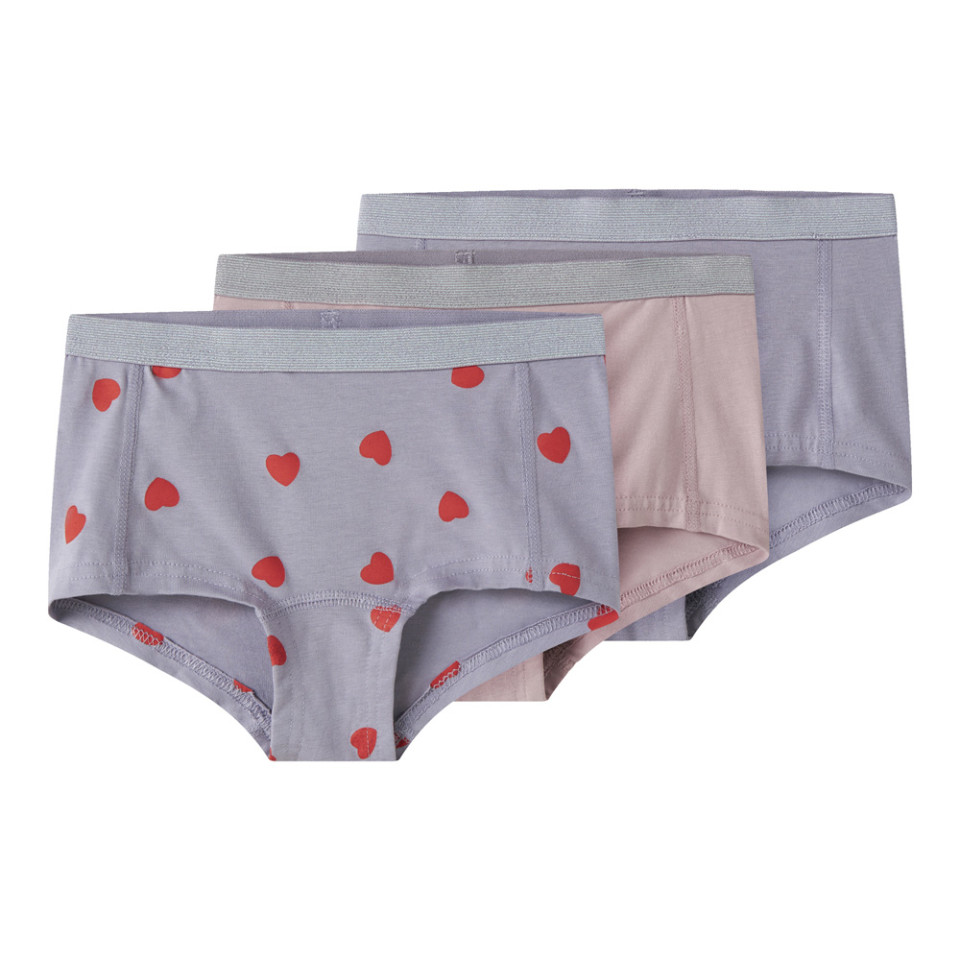 Organic 3-pak underbukser