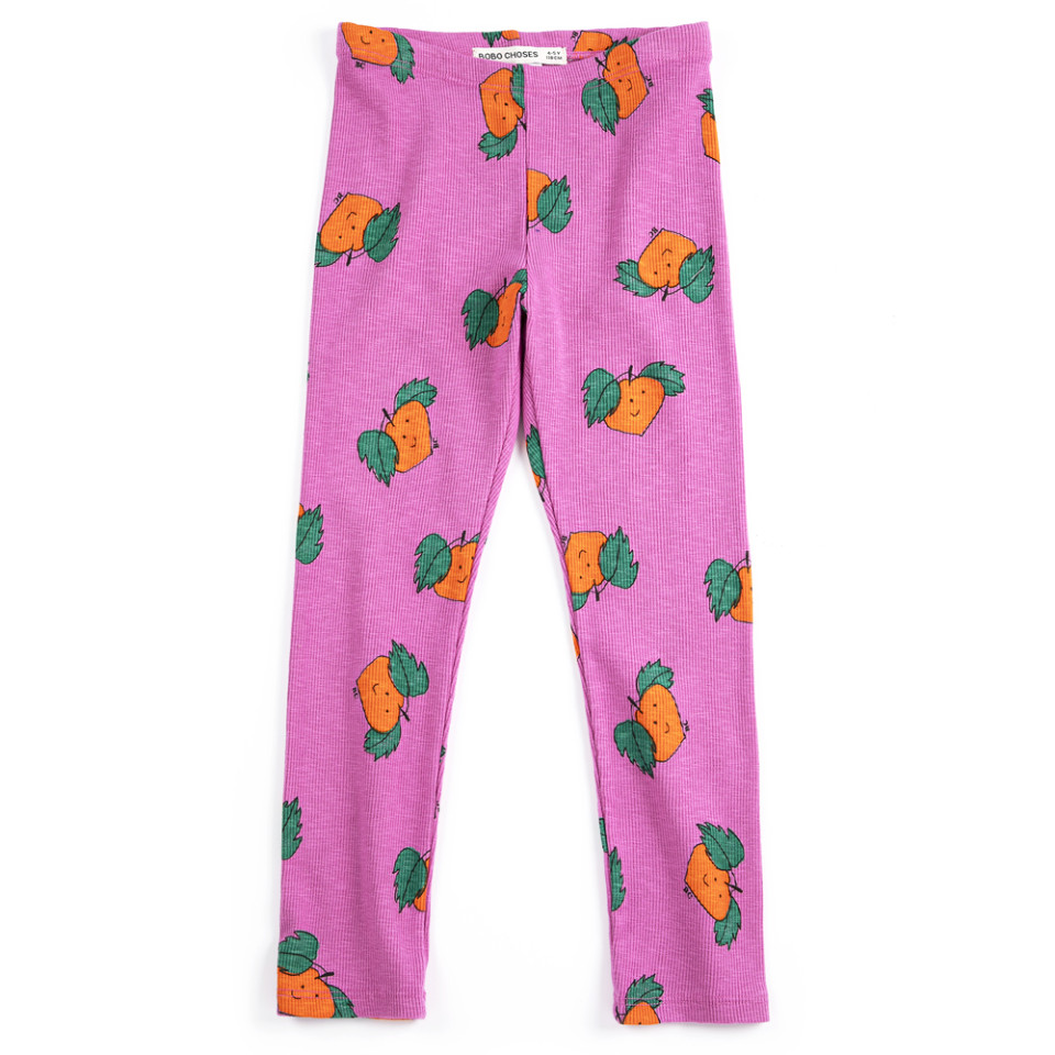 Organic Tangerine leggings