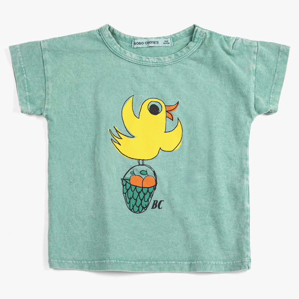 Organic Flying Oranges t-shirt