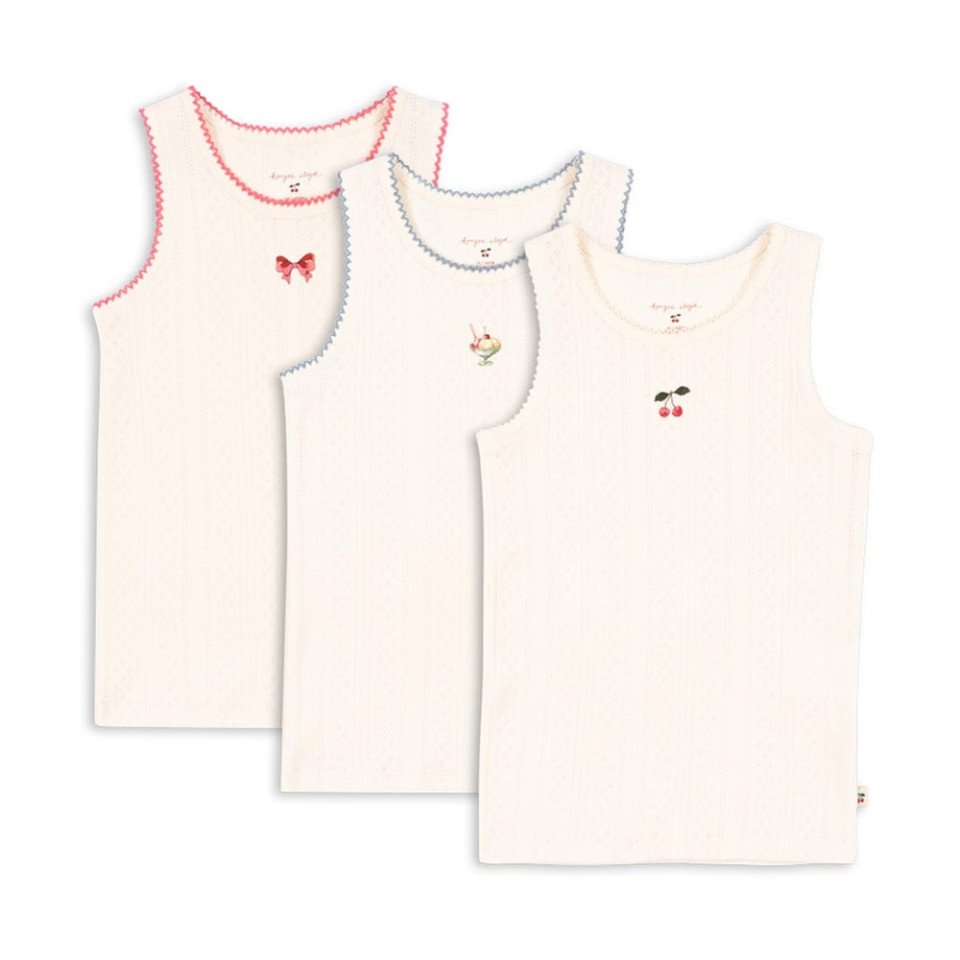 Organic Minna 3-pak undertrøjer