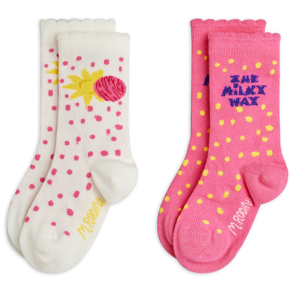 Milky way 2-pak strømper