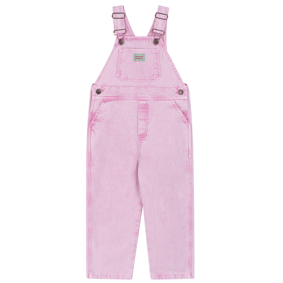 Fuchsia overalls