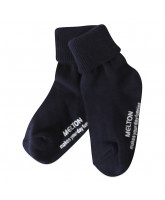 Navy basis strømper