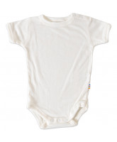 Offwhite uld/silke body