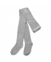 Grå melange bambus strømpebukser