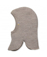 Beige uld fleece elefanthue