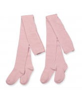 2 pak rosa strømpebukser