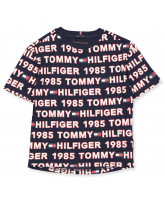 Organic blå t-shirt