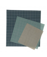 3 pak cotton wraps med bivoks