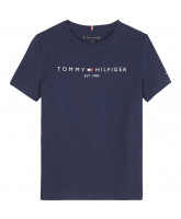 Organic blå t-shirt