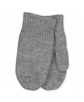 Grey melange uld vanter