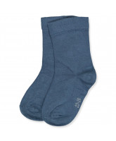 Blå bambus strømper