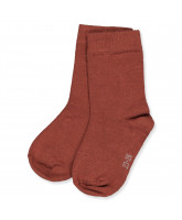 Røde bambus strømper