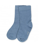 Blå bambus strømper